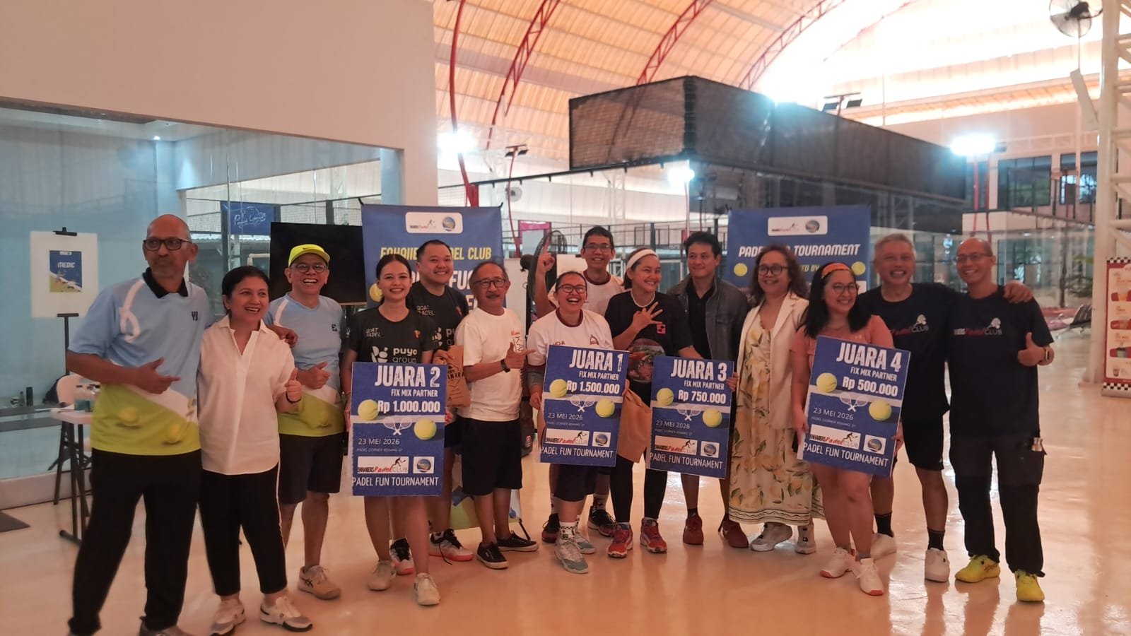 Meriah dan Penuh Kekeluargaan, EPC Fun Padel Tournament 2026 Tuai Antusiasme Peserta