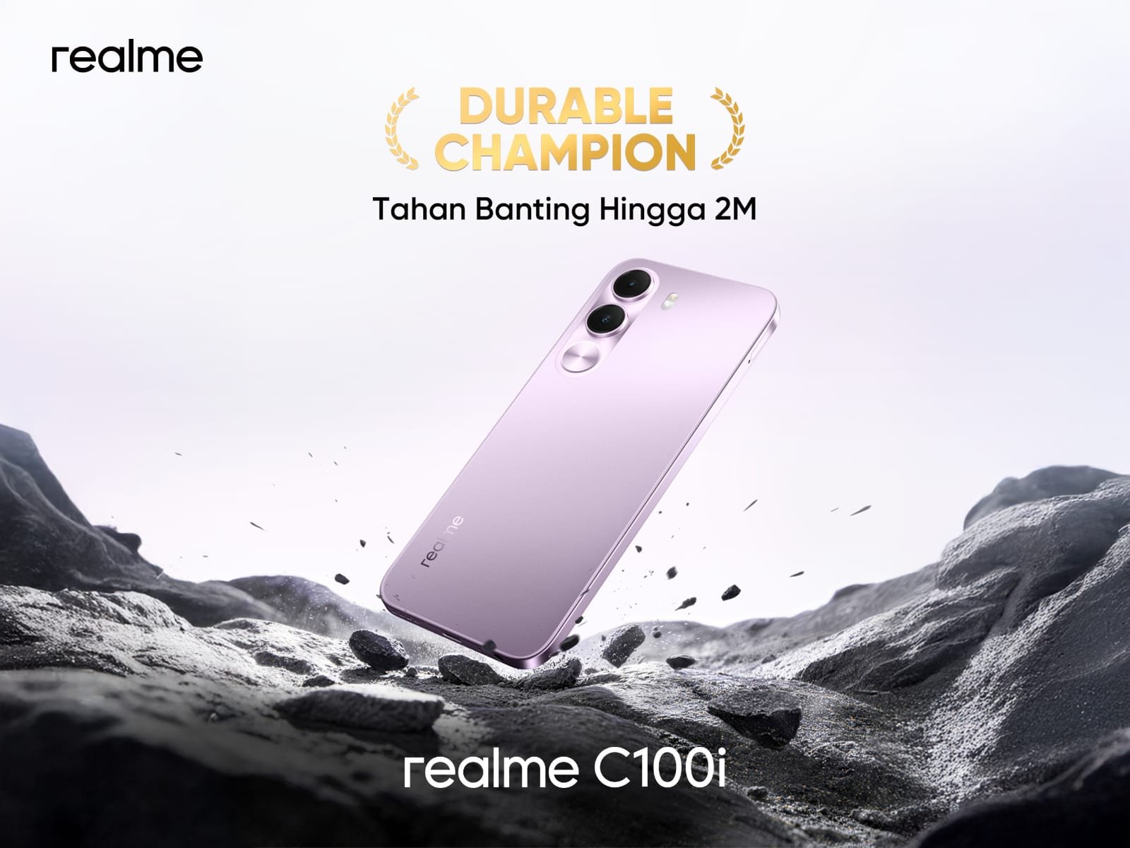 realme C100i Jadi Solusi Anak Muda Aktif, Baterai Awet dan Tahan Banting