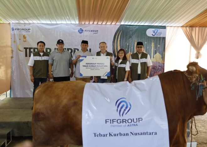 FIFGROUP Tebar Kurban Nusantara, Salurkan 502 Hewan Kurban pada Iduladha 1447 H