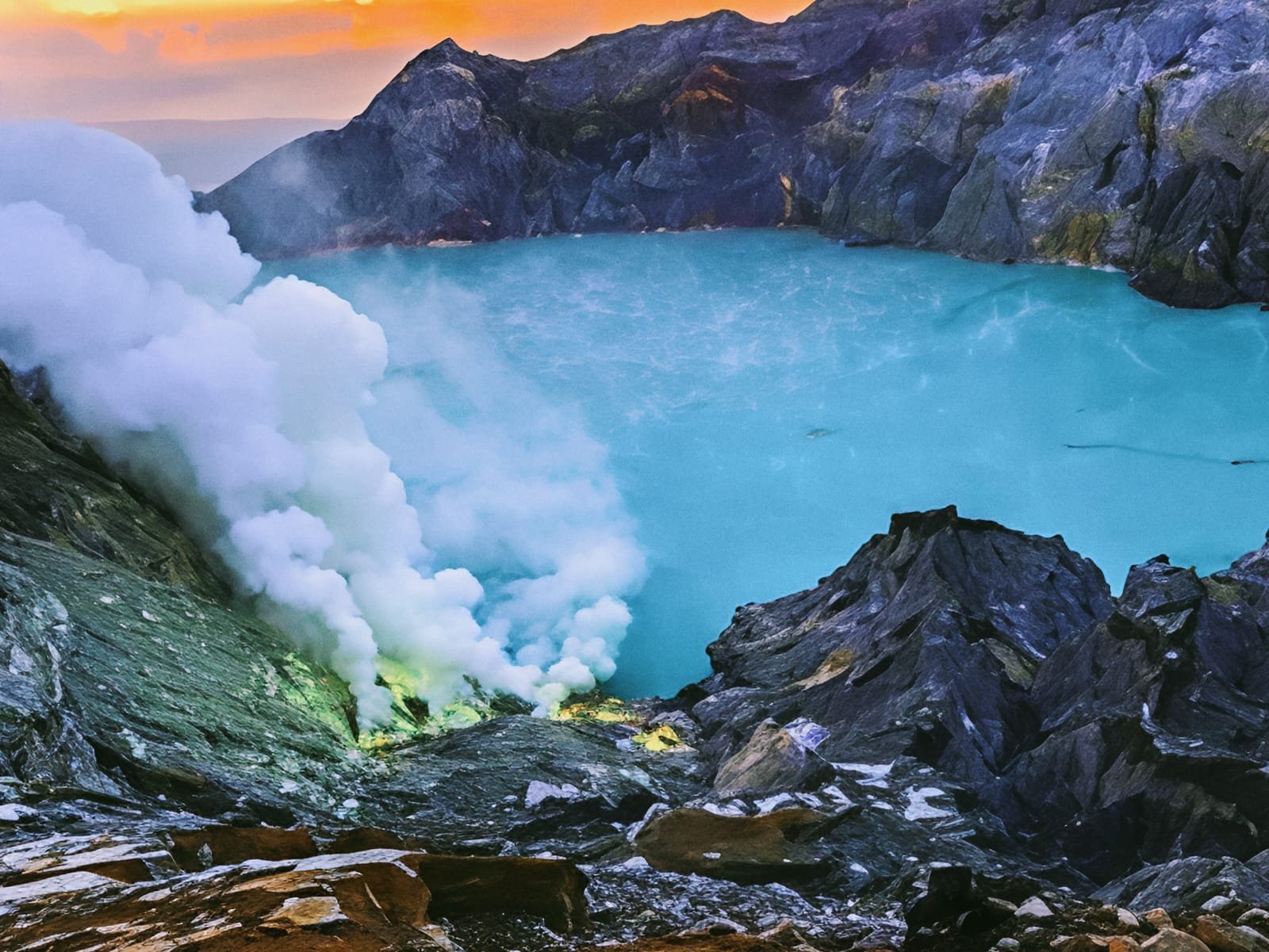 Kawah Ijen, Pesona Blue Fire dan Sunrise Spektakuler yang Mendunia