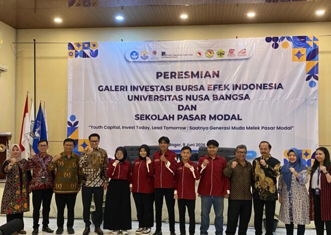 UNB Bogor Hadirkan Galeri Investasi BEI, Bekali Generasi Muda Jadi Investor Masa Depan