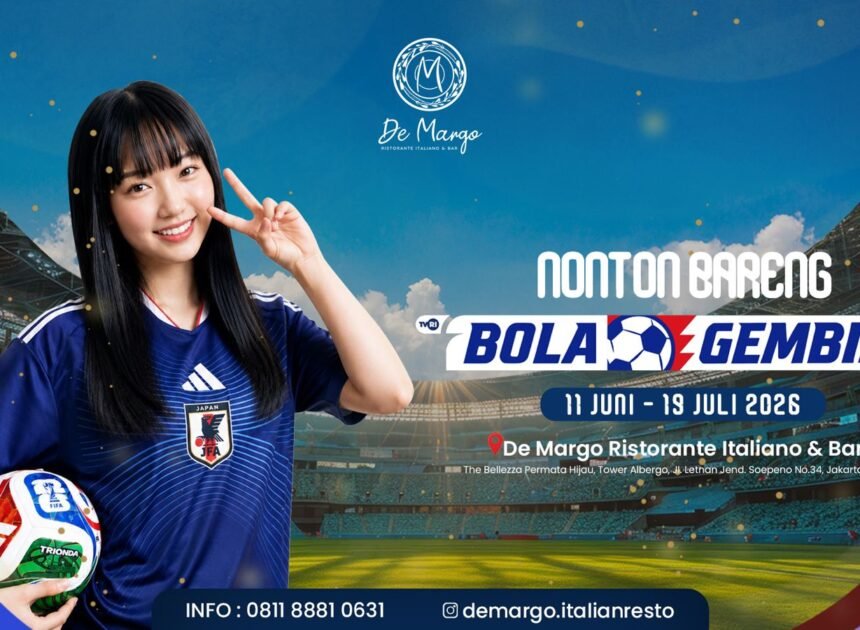 Sambut Piala Dunia 2026, De Margo Hadirkan Paket Nobar dan Staycation Spesial