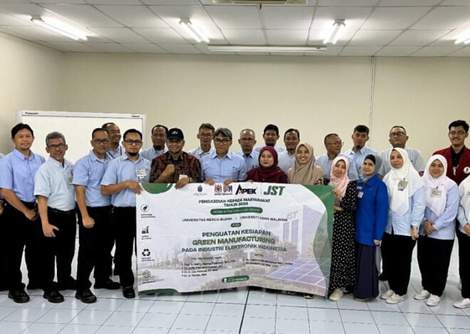 UMB Perkuat Kolaborasi Internasional Lewat Workshop Green Manufacturing di Industri Elektronik