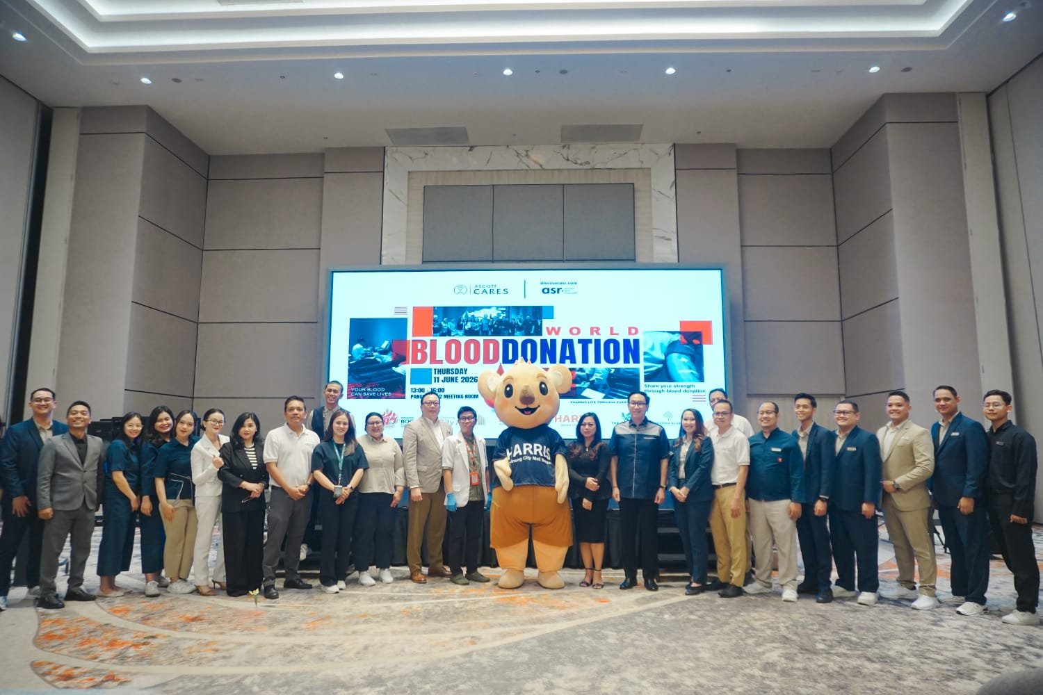 Aksi Kemanusiaan Ascott Bogor Region, Donor Darah Bersama PMI Kabupaten Bogor