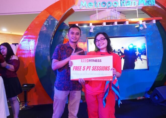 Red Fitness Anniversary Series 2026, Ekspansi Tiga Club Baru dan Hadirkan Seitai Therapy Gratis
