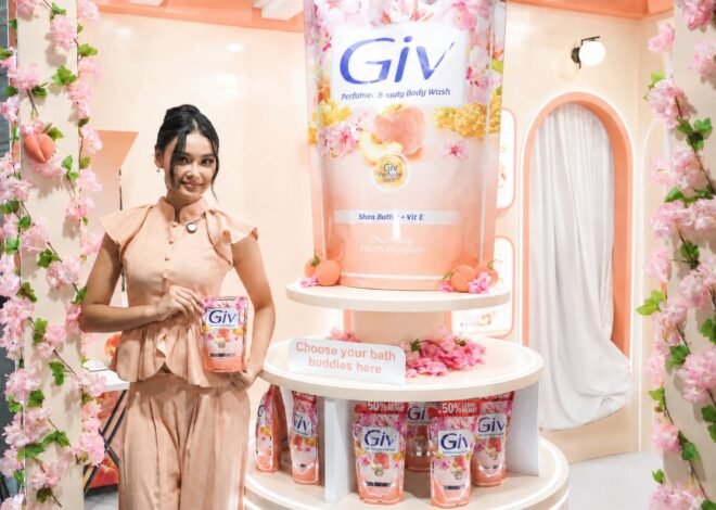 Harashta Haifa Zahra Dukung Peluncuran GIV Charming Peach Blossom, Ajak Perempuan Lebih Percaya Diri