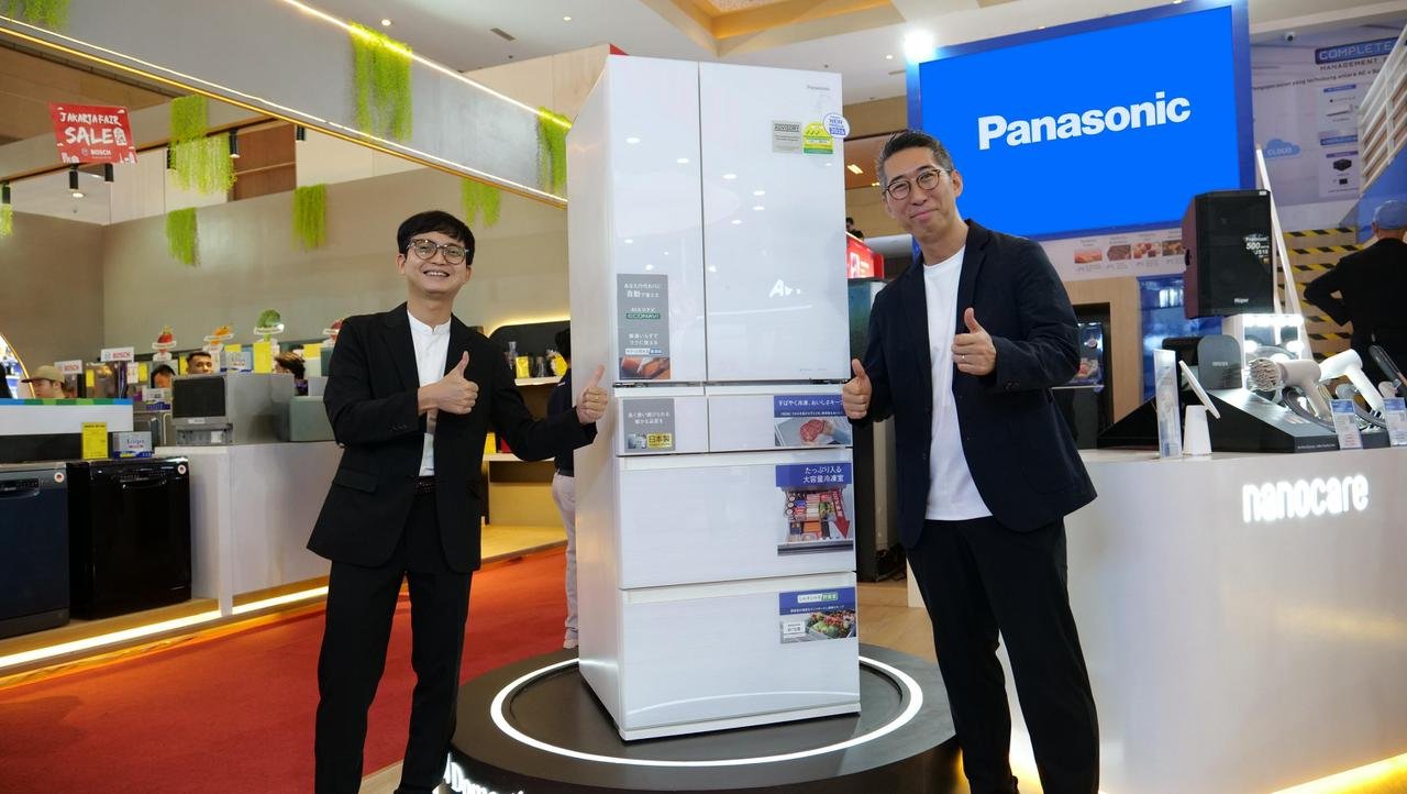 Panasonic Bawa Solusi Dapur Masa Kini Lewat Kulkas Premium dengan Desain Mewah dan Fitur Canggih