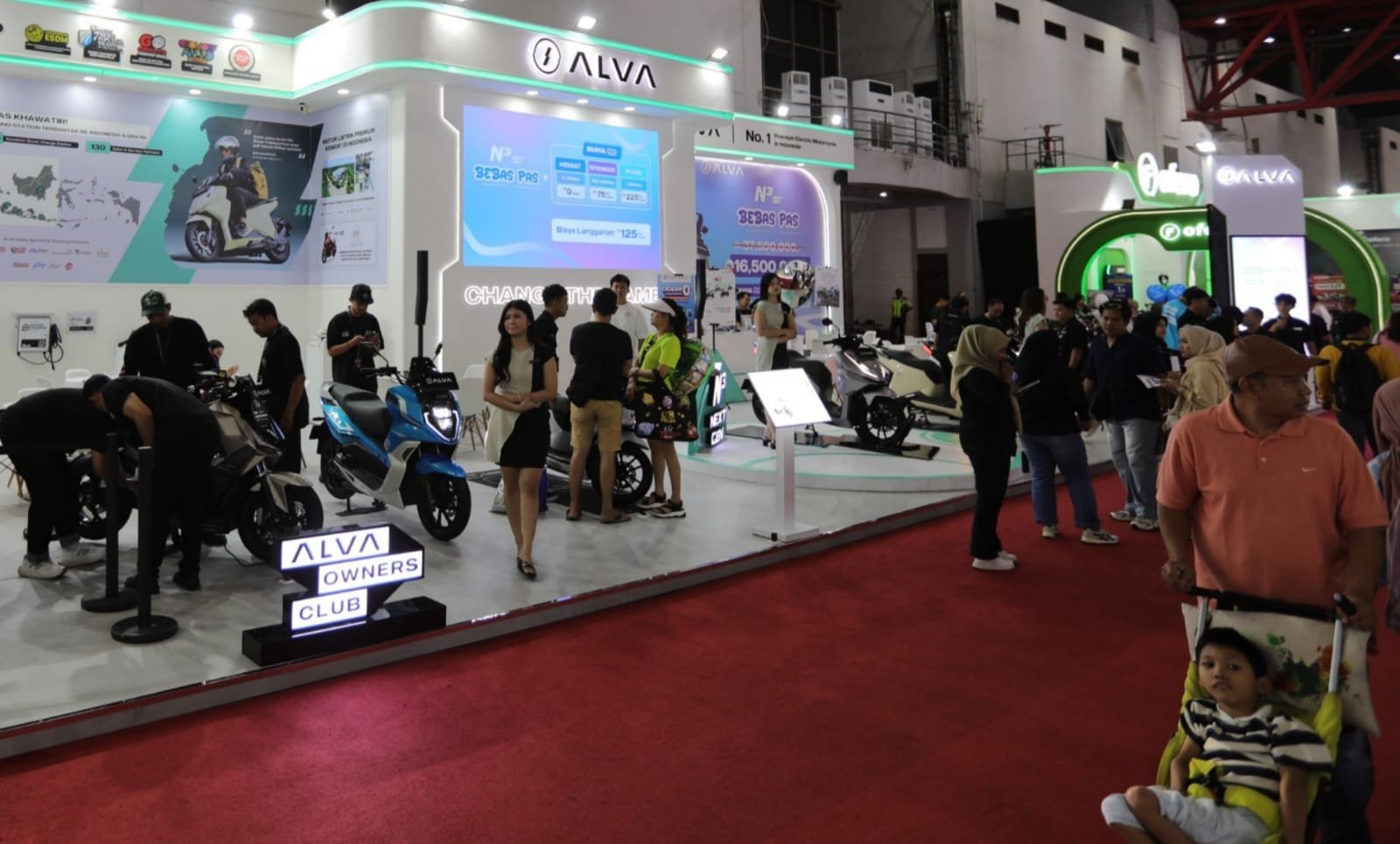 9 Brand Motor Listrik Hadir di Jakarta Fair 2026, Ini Daftar Promo dan Harganya