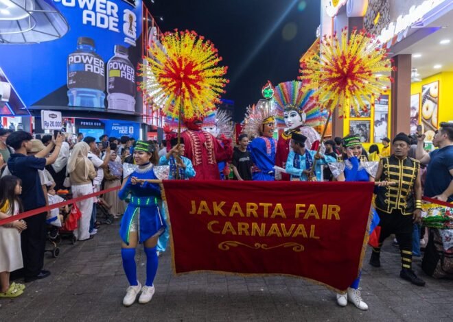 Parade Karnaval Jakarta Fair Kemayoran 2026 Tampilkan Atraksi Kreatif dan Menghibur