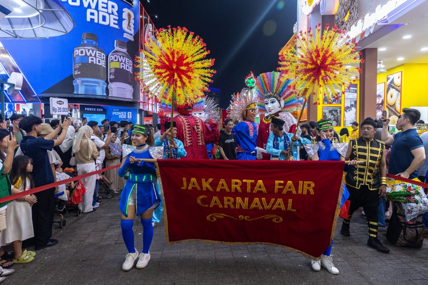 Parade Karnaval Jakarta Fair Kemayoran 2026 Tampilkan Atraksi Kreatif dan Menghibur