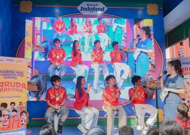 Serunya Meet & Greet Film Garuda di Dadaku Bersama Anak-Anak di Jakarta Fair