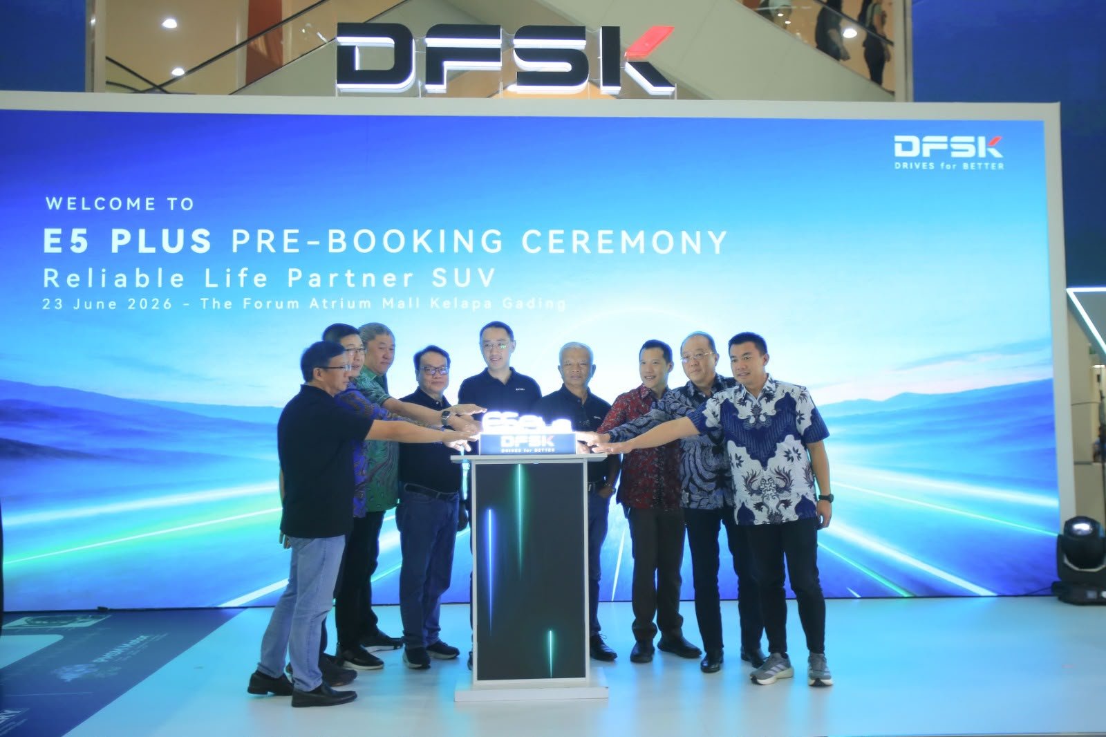 DFSK E5 Plus Tawarkan Jarak Tempuh 1.400 Km, Pre-Booking Resmi Dibuka