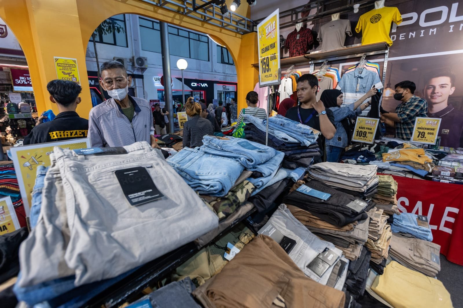 Diskon Gila-Gilaan! Brand Fesyen Pria di Jakarta Fair 2026 Turun Harga