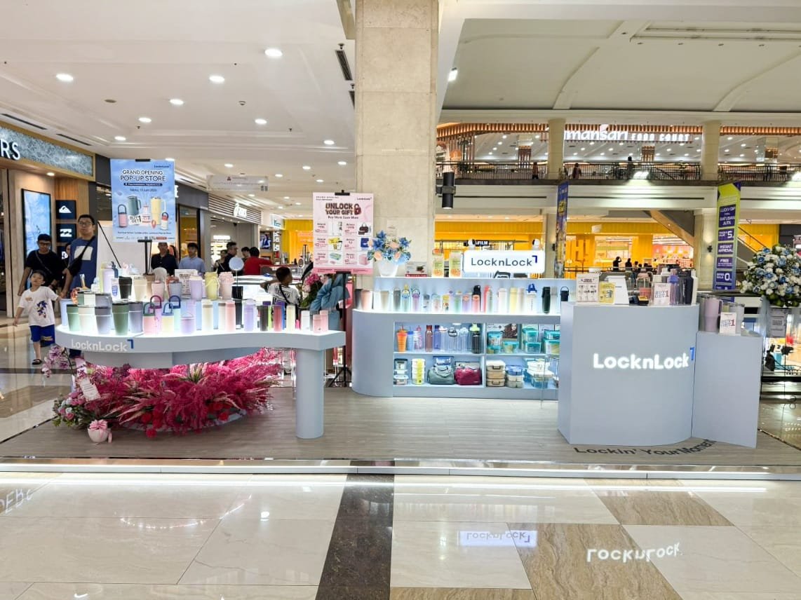 Tren Tumbler Makin Populer, LocknLock Hadirkan Pop Up Store Perdana di Yogyakarta