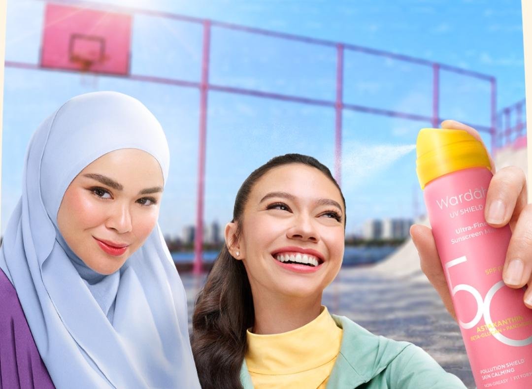 Wardah UV Shield Ultra-Fine Sunscreen Mist, Solusi Re-Apply Sunscreen Tanpa Merusak Makeup