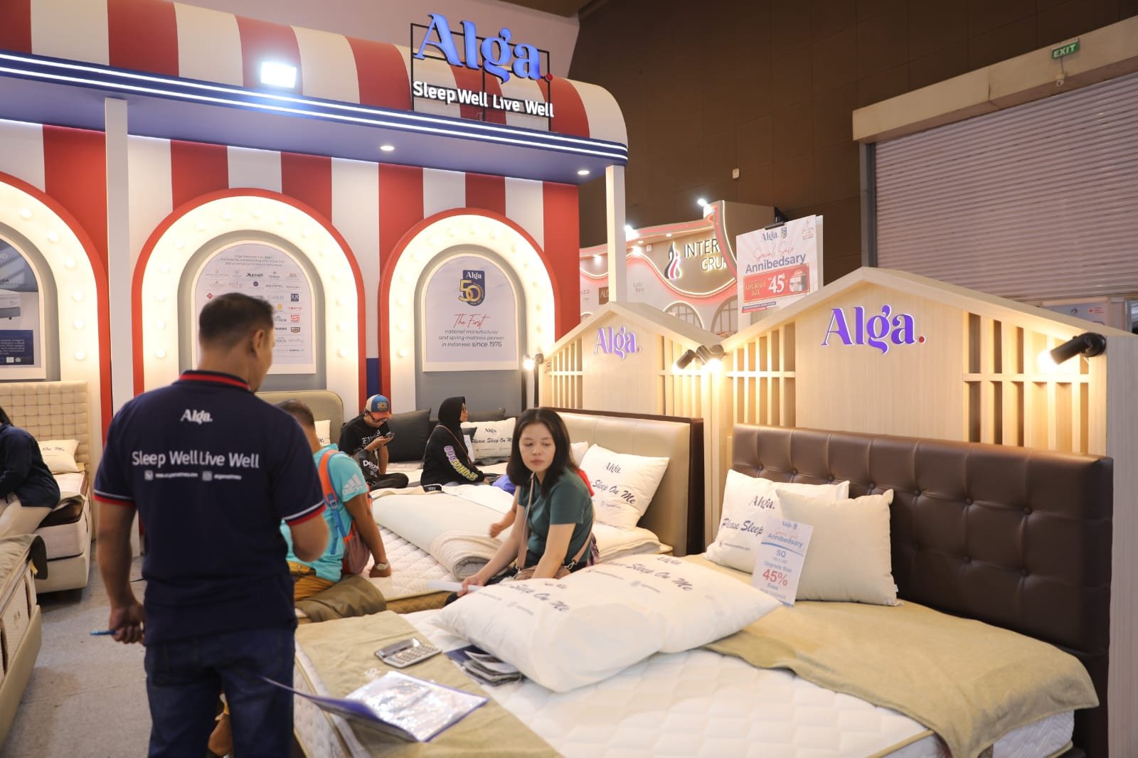 Jakarta Fair 2026 Jadi Surga Belanja Kasur, Ada Diskon Besar Sampai 60 Persen