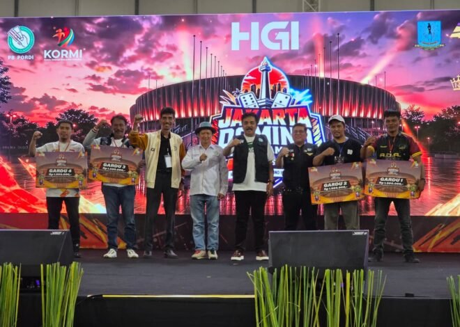 Ahmad Dartian dan Andi Kaharuddin Juara HGI Jakarta Domino Tournament 2026, Kalahkan Lebih dari 1.000 Peserta