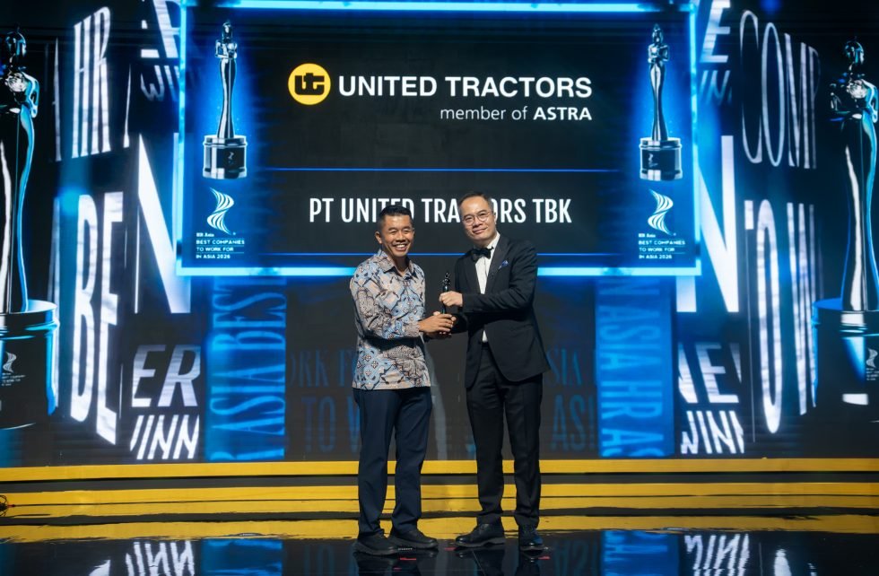 Kembali Diakui sebagai Tempat Kerja Terbaik, United Tractors Borong Tiga Penghargaan HR Asia 2026