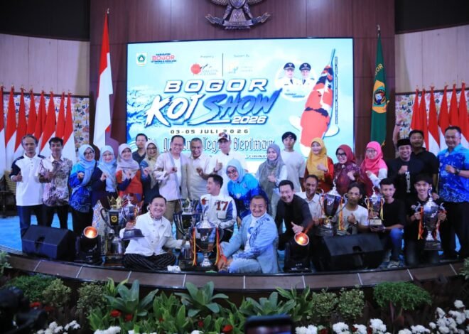 Bogor Koi Show 2026 Hadirkan 1.517 Ikan Koi Terbaik dari Berbagai Daerah di Indonesia