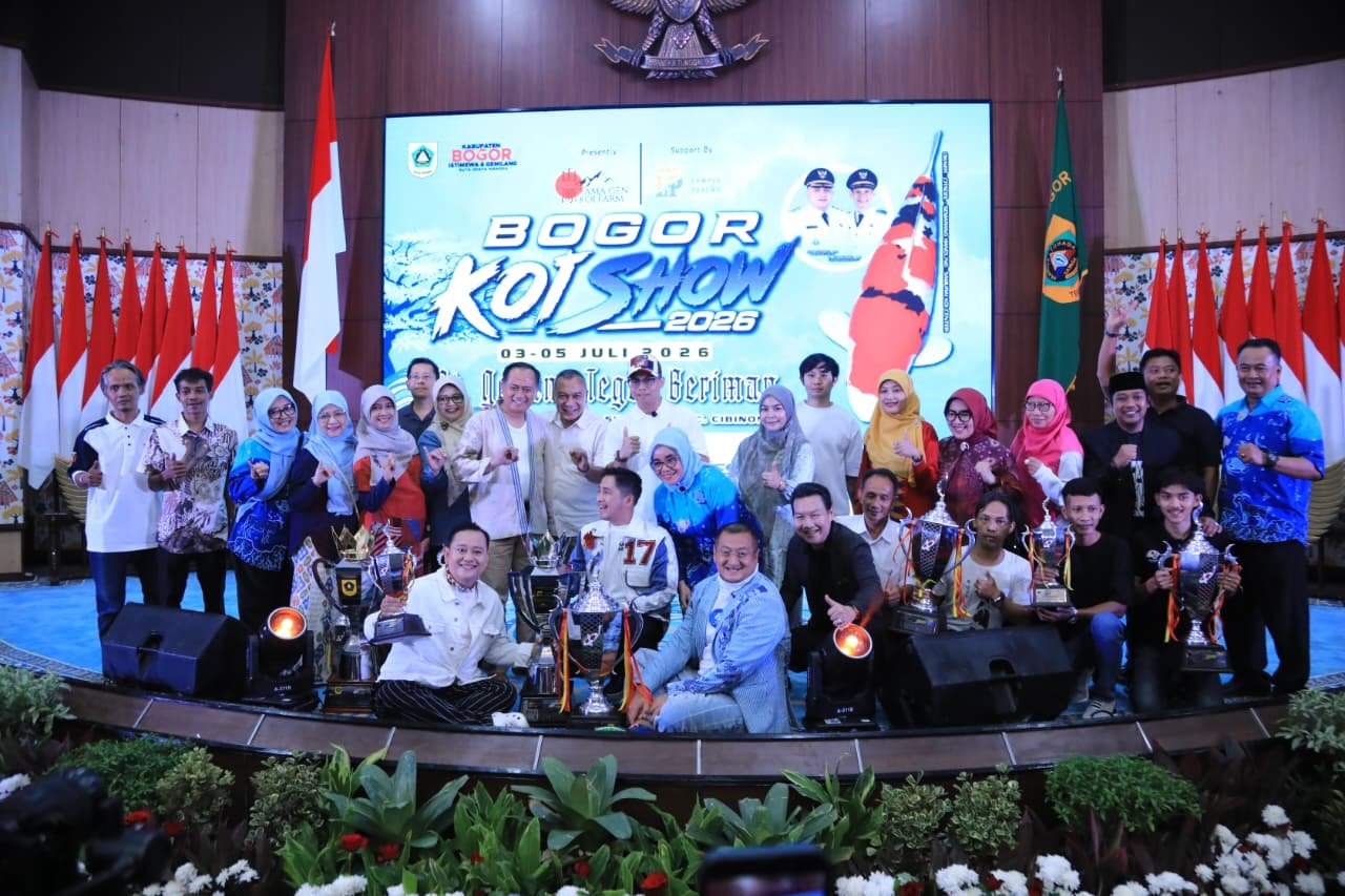 Bogor Koi Show 2026 Hadirkan 1.517 Ikan Koi Terbaik dari Berbagai Daerah di Indonesia