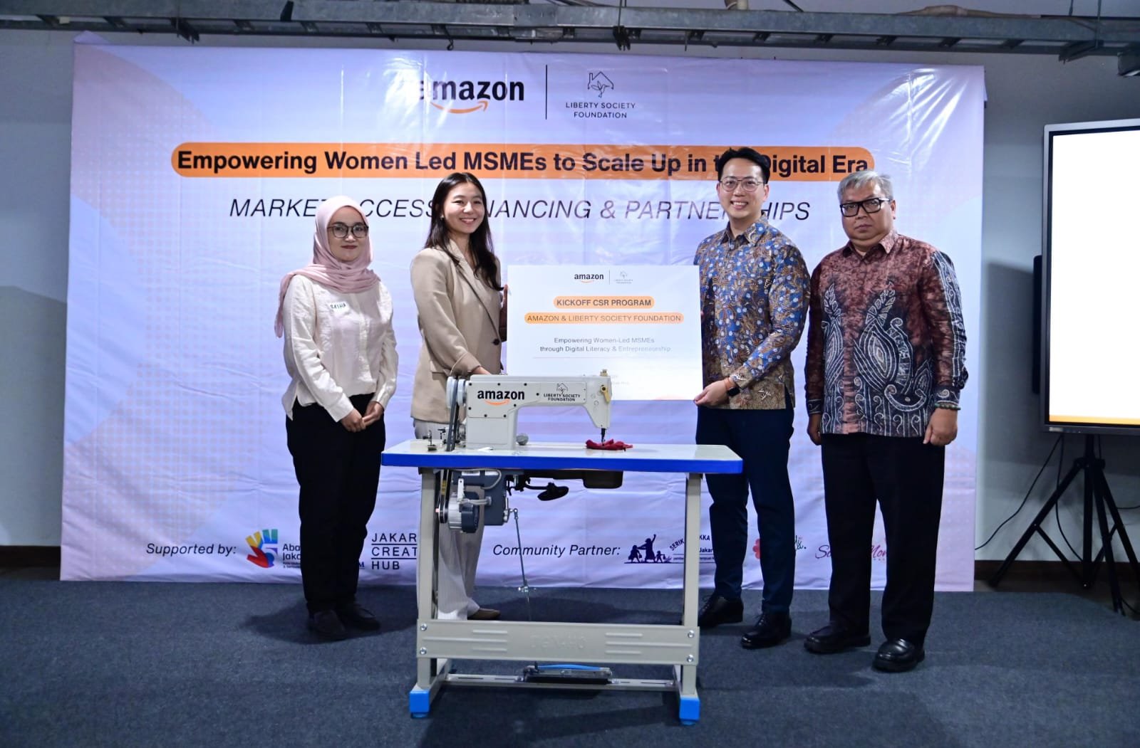 Liberty Society Foundation dan Amazon Berkolaborasi untuk Memberdayakan Perempuan Wirausaha dari Komunitas Kurang Terlayani di Wilayah Metropolitan Jakarta