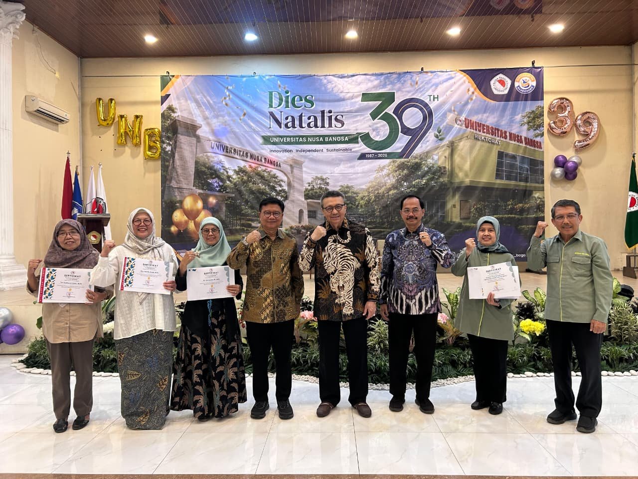 Dies Natalis ke-39, Universitas Nusa Bangsa Perkuat Kolaborasi dan Inovasi