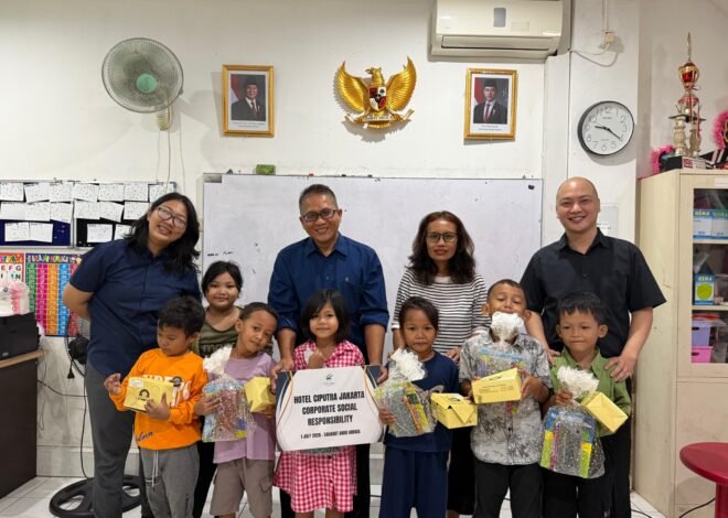 Komitmen Berkelanjutan, Hotel Ciputra Jakarta Kunjungi Sahabat Anak Grogol dan Wisma Berea