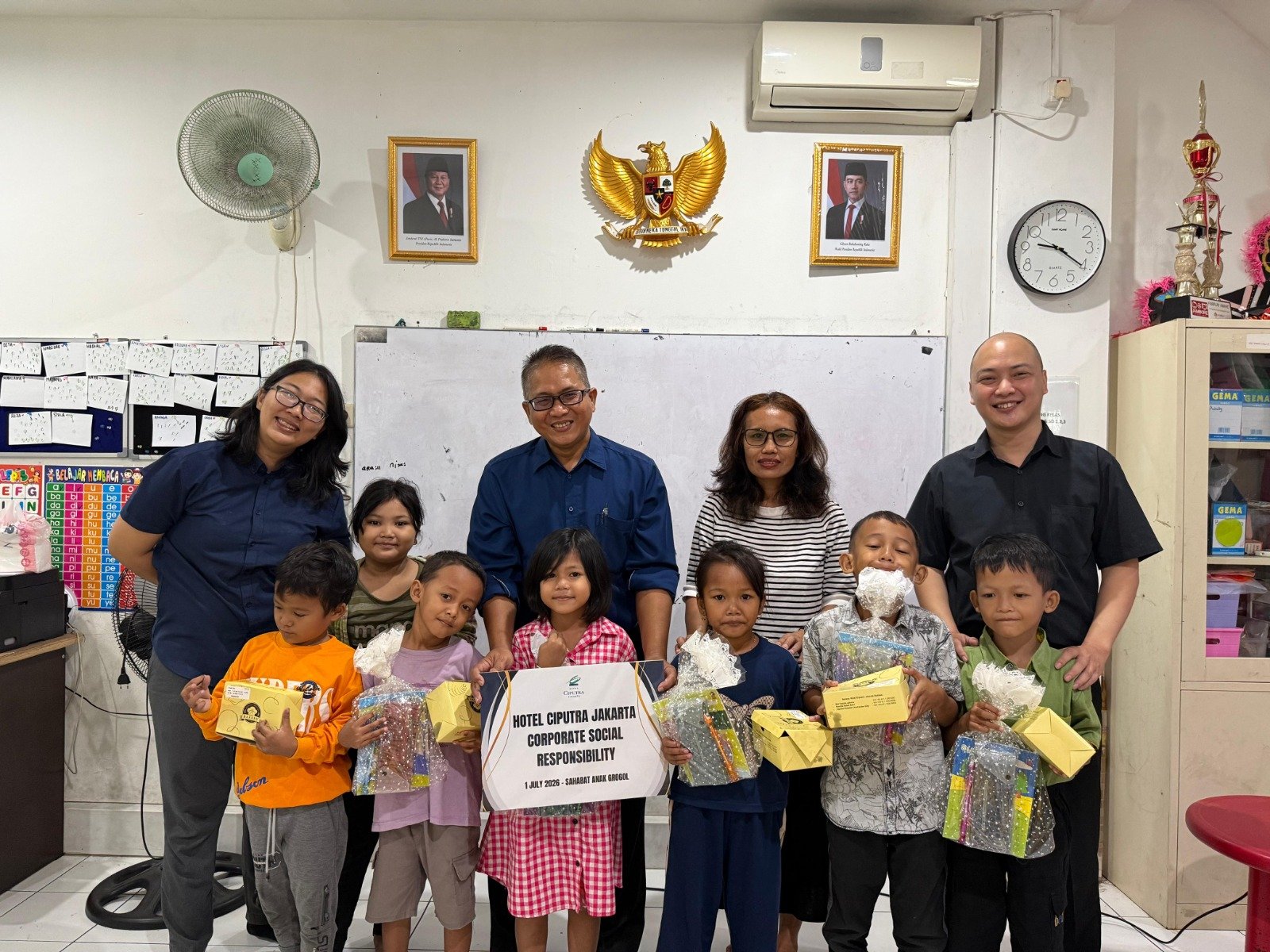 Komitmen Berkelanjutan, Hotel Ciputra Jakarta Kunjungi Sahabat Anak Grogol dan Wisma Berea