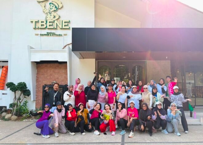 Puluhan Peserta Antusias Ikuti Move, Sweat & Smile di Tbene Social Coffee & Kitchen