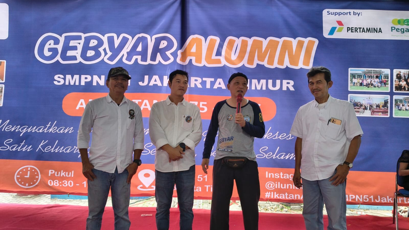 Gebyar Alumni SMPN 51 Jakarta Timur Jadi Momentum Bangun Kolaborasi untuk Almamater