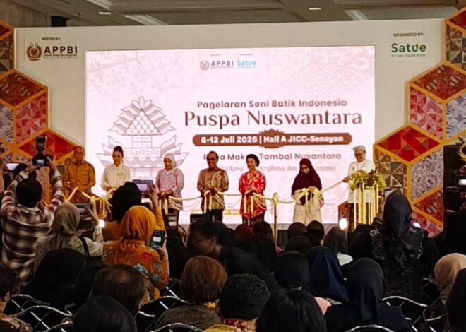 Puspa Nuswantara 2026 Dorong Perlindungan Batik Asli dan Penguatan Ekosistem Industri Nasional