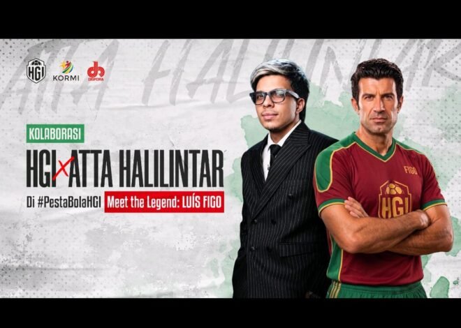 Luís Figo Sambangi Indonesia! Atta Halilintar dan HGI Siapkan Pesta Bola 2026