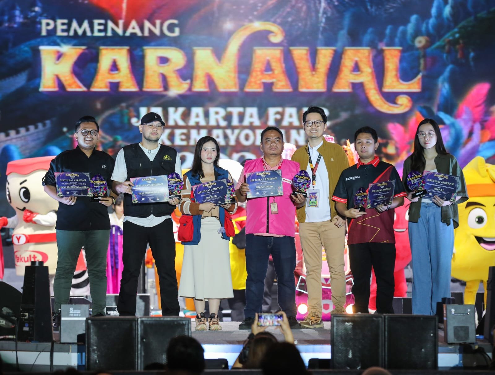 Parade Karnaval Jakarta Fair 2026 Berlangsung Meriah, Ini Daftar Para Pemenangnya