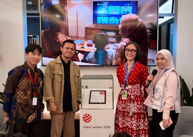 Panasonic Buktikan Desain Berkualitas Dunia, NATARIGA Raih Red Dot Design Award 2026 dan Curi Perhatian di IndoBuildTech