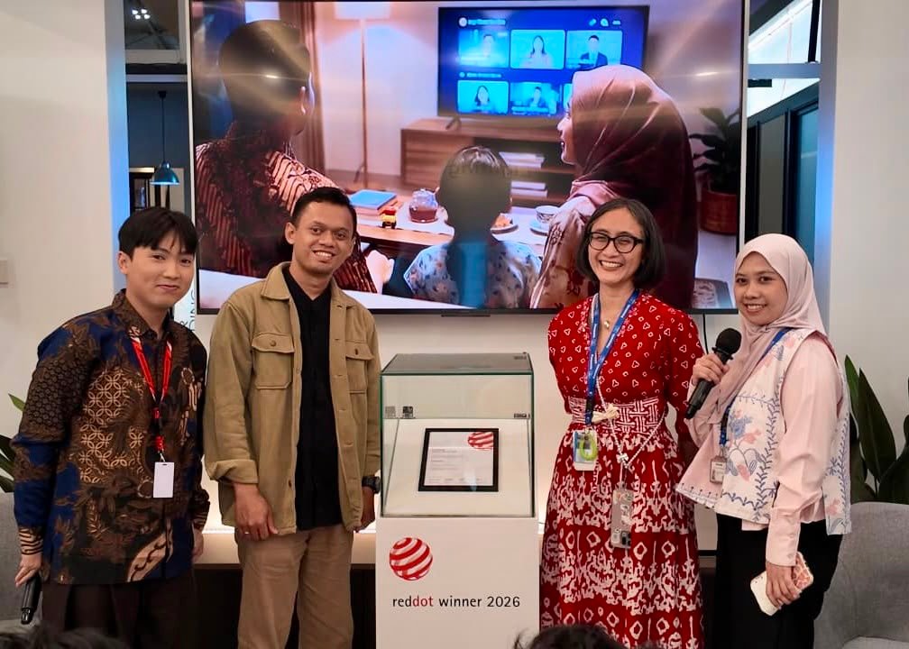 Panasonic Buktikan Desain Berkualitas Dunia, NATARIGA Raih Red Dot Design Award 2026 dan Curi Perhatian di IndoBuildTech