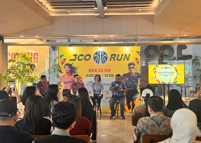 JCO RUN 2026 Targetkan 10.000 Pelari, Dorong Gaya Hidup Sehat Lewat Perayaan HUT ke-21