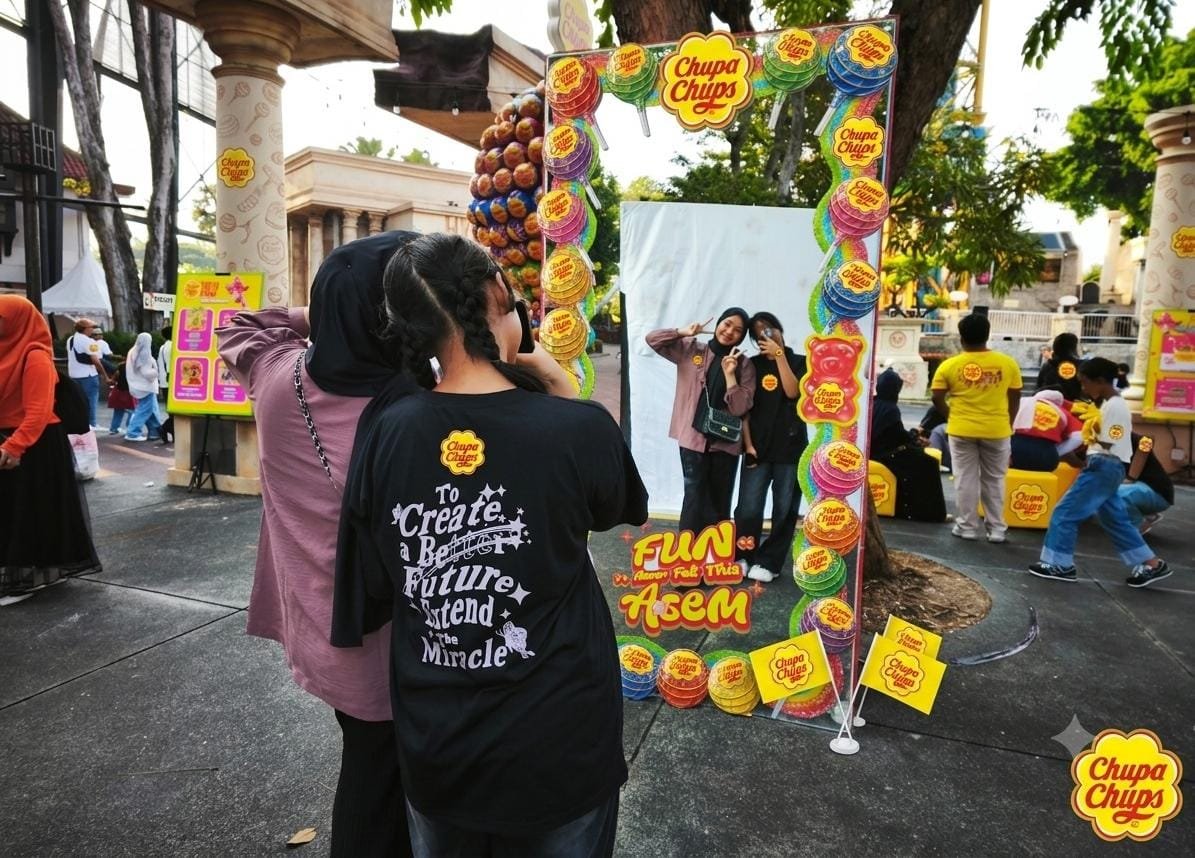 Chupa Chups Perkenalkan Crazy Raffe Jelly Candy Lewat Aktivasi Interaktif di Dufan