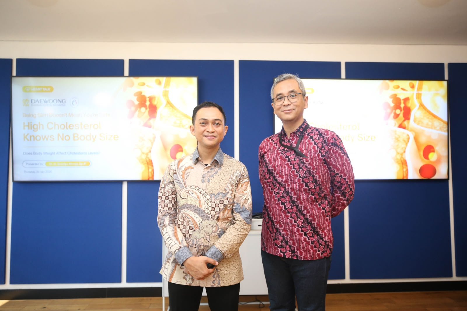Tubuh Langsing Tak Selalu Sehat, Edukasi PERKI dan Daewoong Tekankan Pentingnya Deteksi Dini Penyakit Kardiovaskular