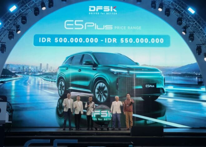 DFSK E5 Plus Kantongi 1.100 Pre-Booking Jelang GIIAS 2026, Perkuat Transformasi Intelligent Mobility