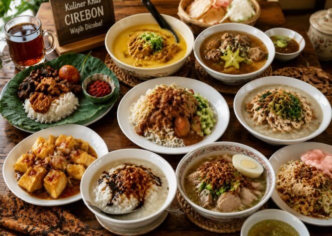 Menjelajahi Ragam Kuliner Khas Cirebon, Dari Nasi Jamblang hingga Tahu Gejrot