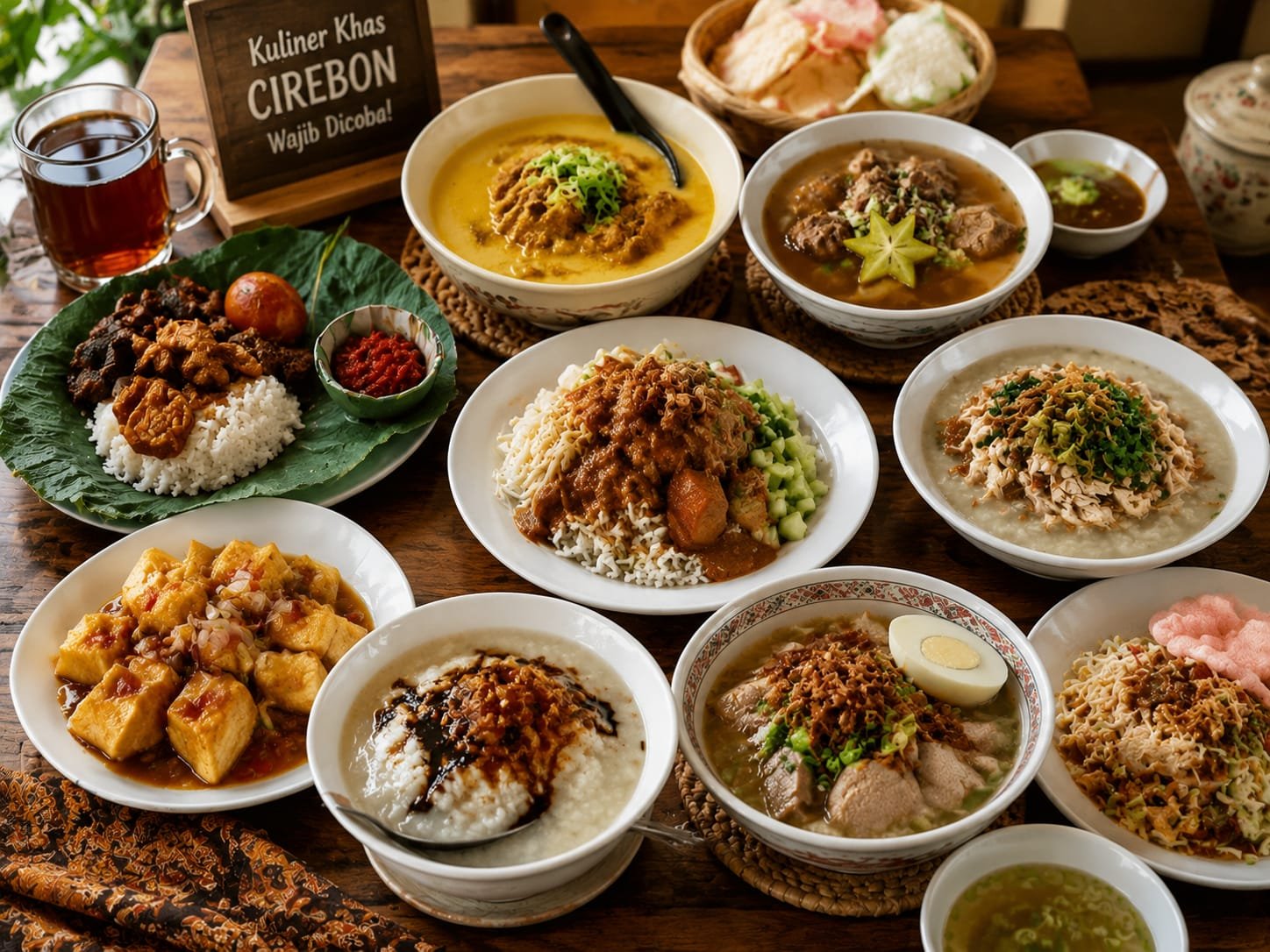 Menjelajahi Ragam Kuliner Khas Cirebon, Dari Nasi Jamblang hingga Tahu Gejrot