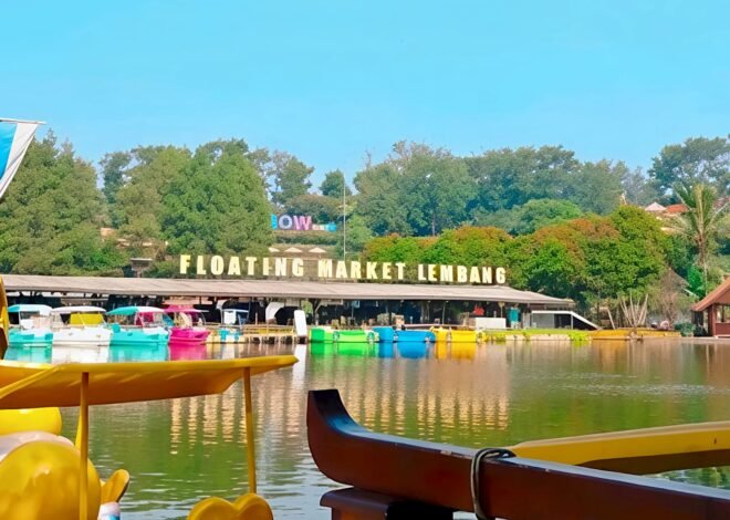 Floating Market Lembang Hadirkan Wisata Kuliner dan Rekreasi Keluarga dalam Satu Kawasan