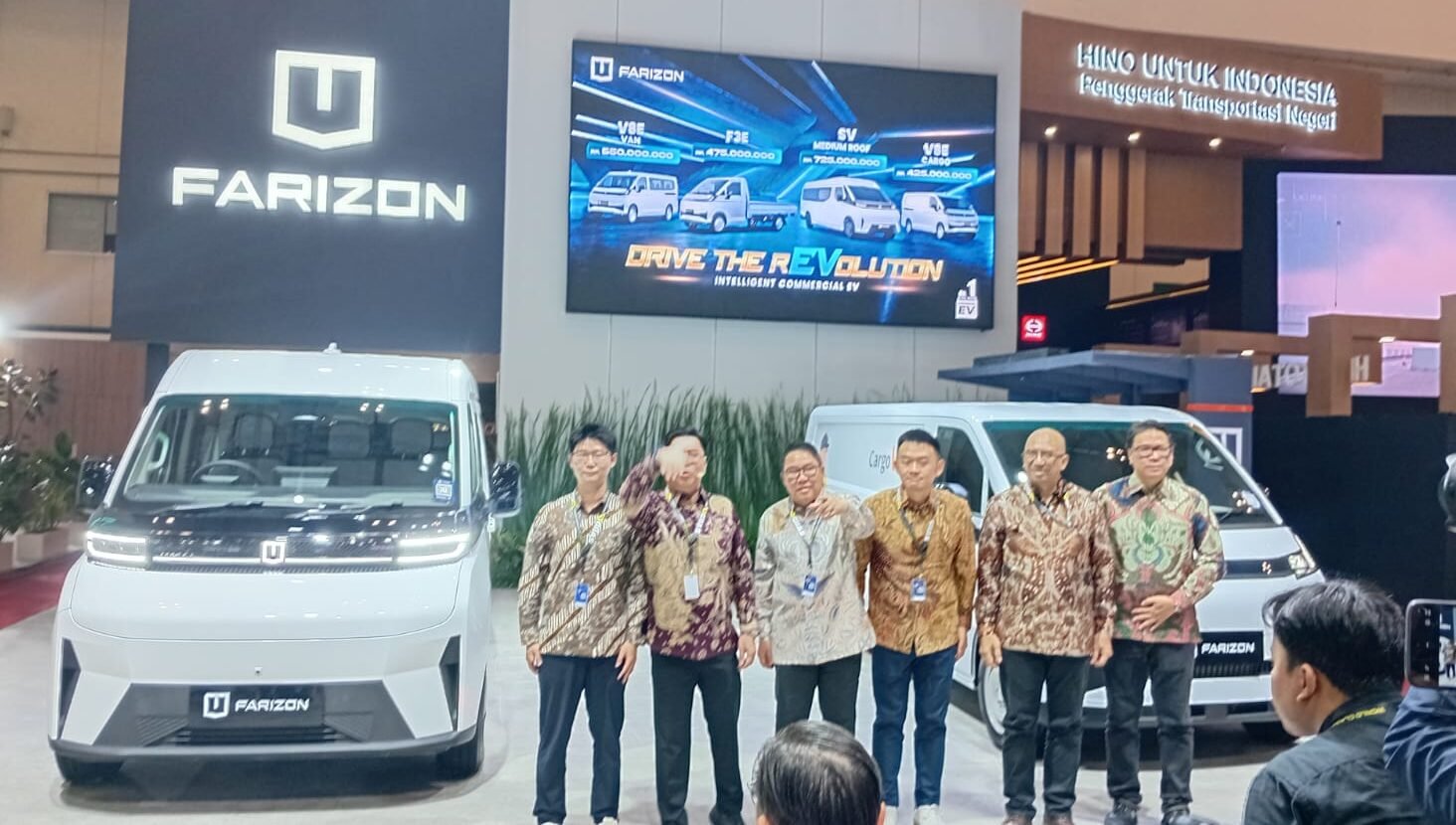 Farizon Perkuat Elektrifikasi Kendaraan Niaga Nasional Lewat Empat Model Baru di GIIAS 2026