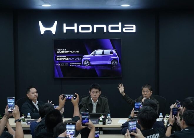 Honda Mulai Buka Pemesanan Super-ONE, Tonggak Awal Lini Kendaraan Listrik Honda di Indonesia