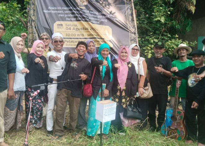 Tasyakuran Kang Tohir Podcast Perkuat Kolaborasi Komunitas Seni dan Kepedulian Sosial di Bogor