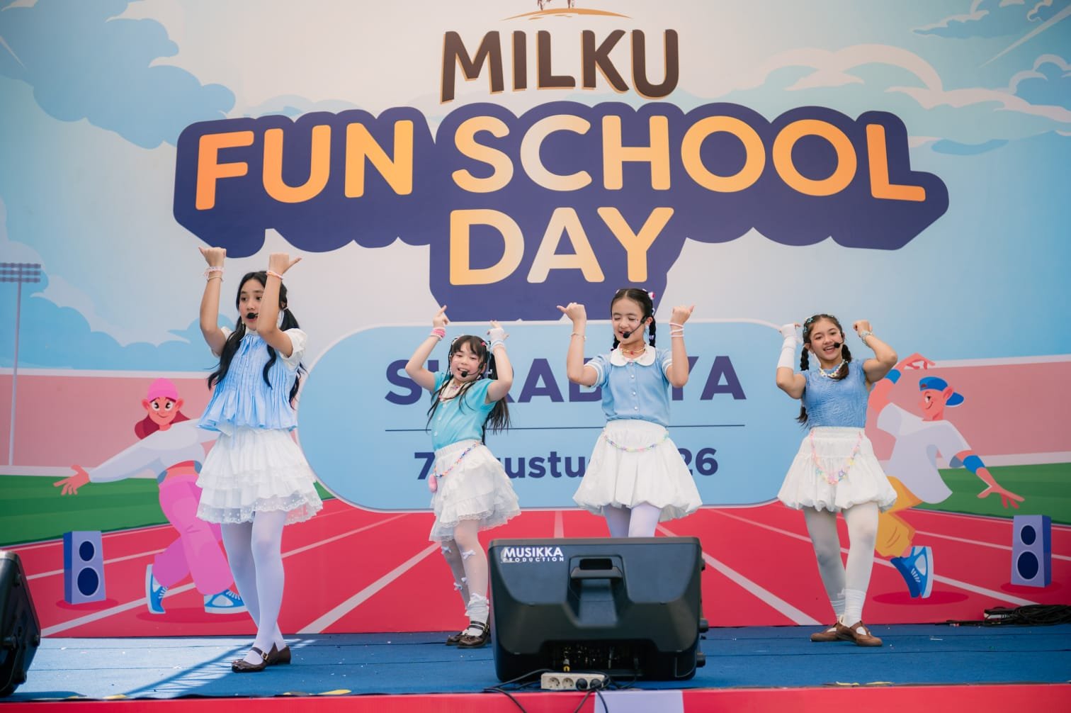 MILKU Gelar Fun School Day di Surabaya, Dorong Anak Eksplorasi Potensi dan Bangun Kepercayaan Diri