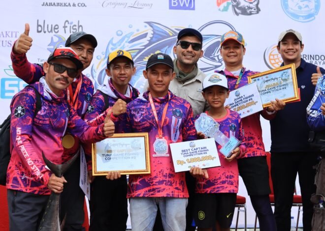 Tuna Game Fishing Competition 2026 di Tanjung Lesung Diikuti 299 Mancing Mania