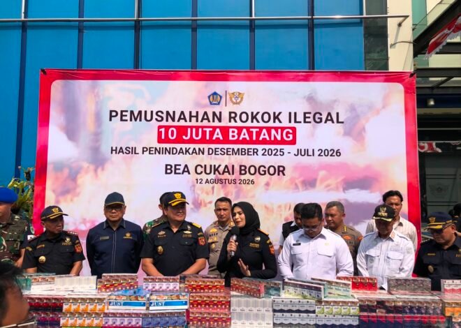 Jutaan Rokok Ilegal Dimusnahkan, Bea Cukai Bogor Menjaga Perdagangan Tetap Sehat