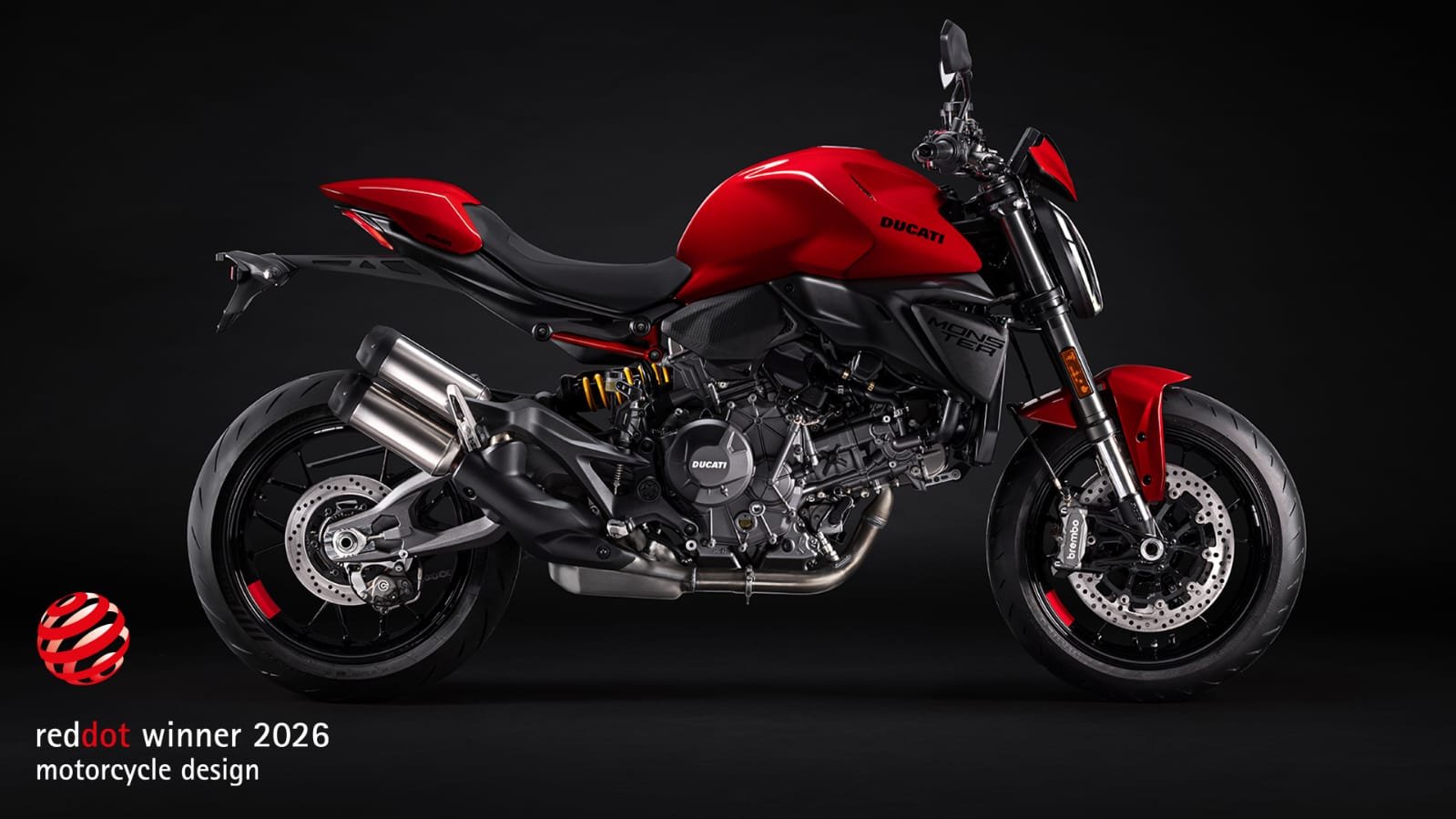 Ducati Monster Raih Red Dot Design Award 2026