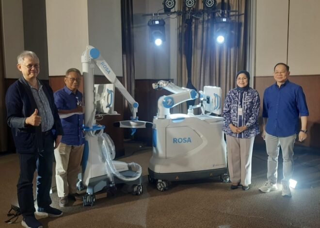 RS Premier Bintaro Perkenalkan ROSA, Teknologi Robotik Pendukung Operasi Lutut